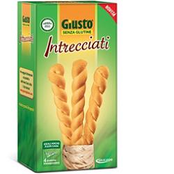 GIUSTO SENZA GLUTINE INTRECCIATI GRISSINI 180 G GIUSTO SENZA GLUTINE INTRECCIATI GRISSINI 180 G