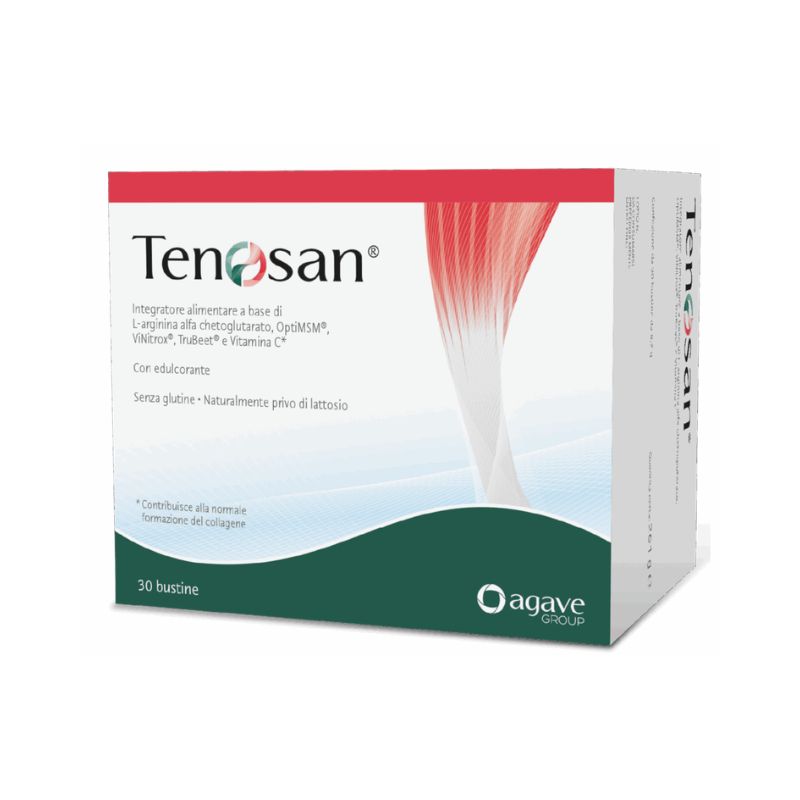 Agave - Tenosan 30 Bustine - Integratore Per La Normale Formazione Del Collagene