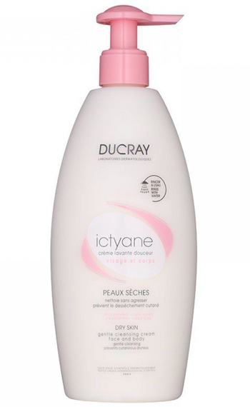 Ducray Ictyane Crema Detergente Pelle Secca Viso e Corpo 400 ml