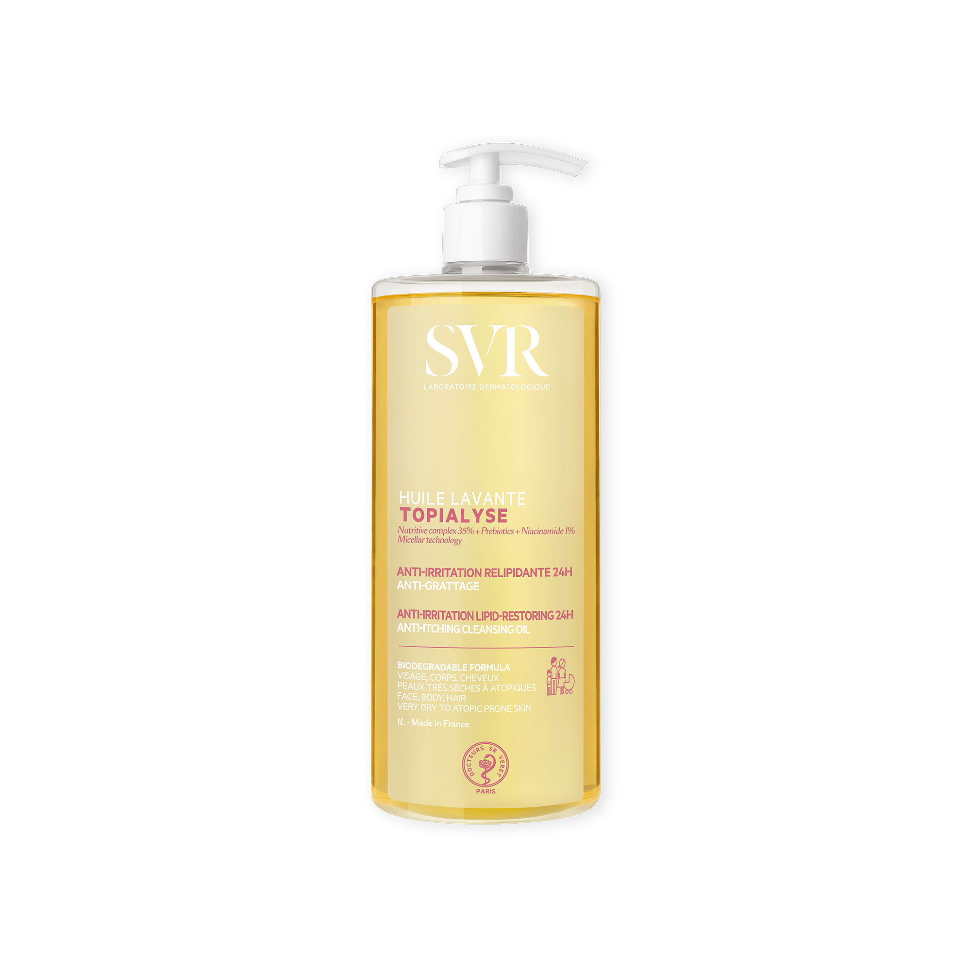 SVR Topialyse Olio Lavante Pelle Secca e Atopica 1 Litro