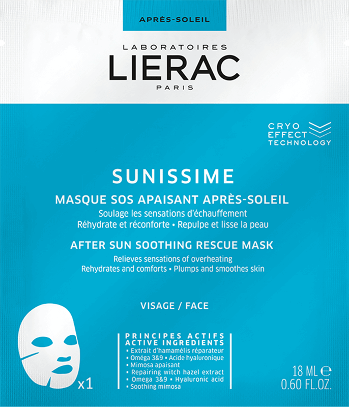 Lierac Sunissime maschera viso doposole idratante lenitiva Lierac Sunissime maschera viso doposole idratante lenitiva