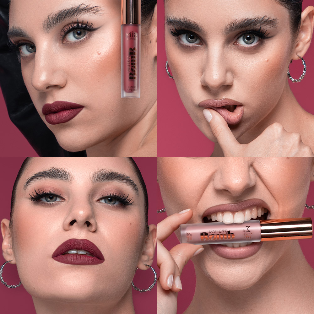 Mia Makeup - Matte 'N' Bomb - Rossetto Liquido N.03 Tobacco Blend