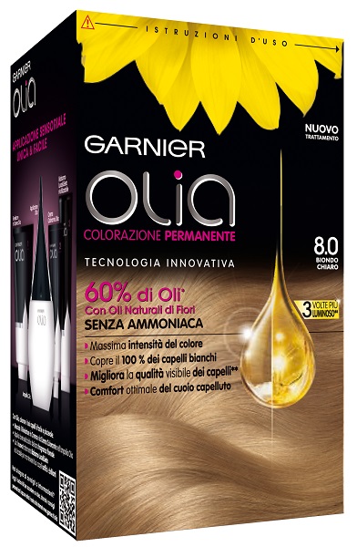GARNIER OLIA 8,0 BIONDO CHIARO GARNIER OLIA 8,0 BIONDO CHIARO