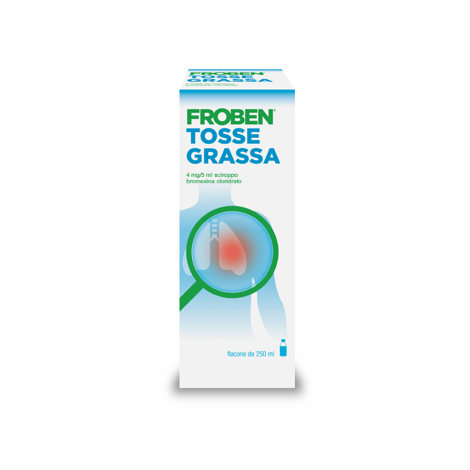 Froben Tosse Grassa Sciroppo 4 mg/5 ml Bromexina 250 ml 