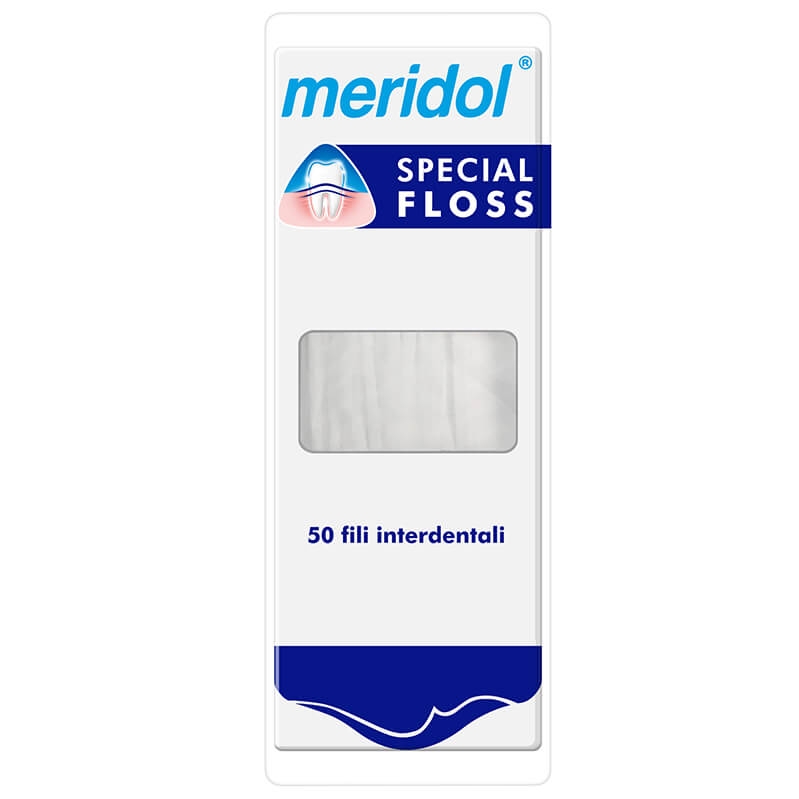 MERIDOL SPECIAL FLOSS FILO INTERDENTALE 50 FILI 