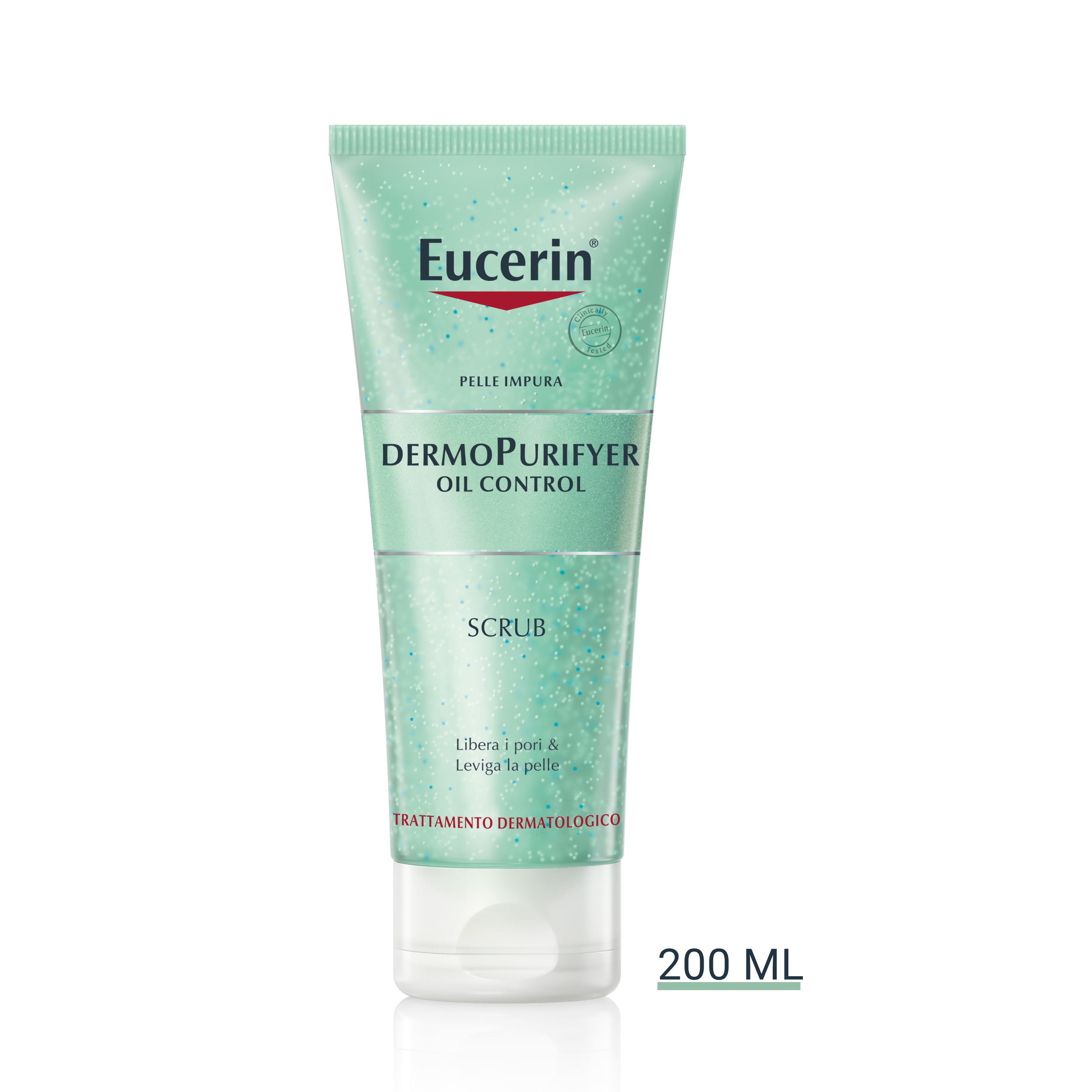 Eucerin DermoPurifyer Oil Control Scrub Detergente Levigante 100 ml Eucerin DermoPurifyer Oil Control Scrub Detergente Levigante 100 ml