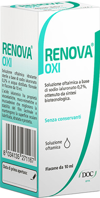 Renova Oxi Soluzione Prioculare Con Acido Ialuronico 0,2% 10 ml