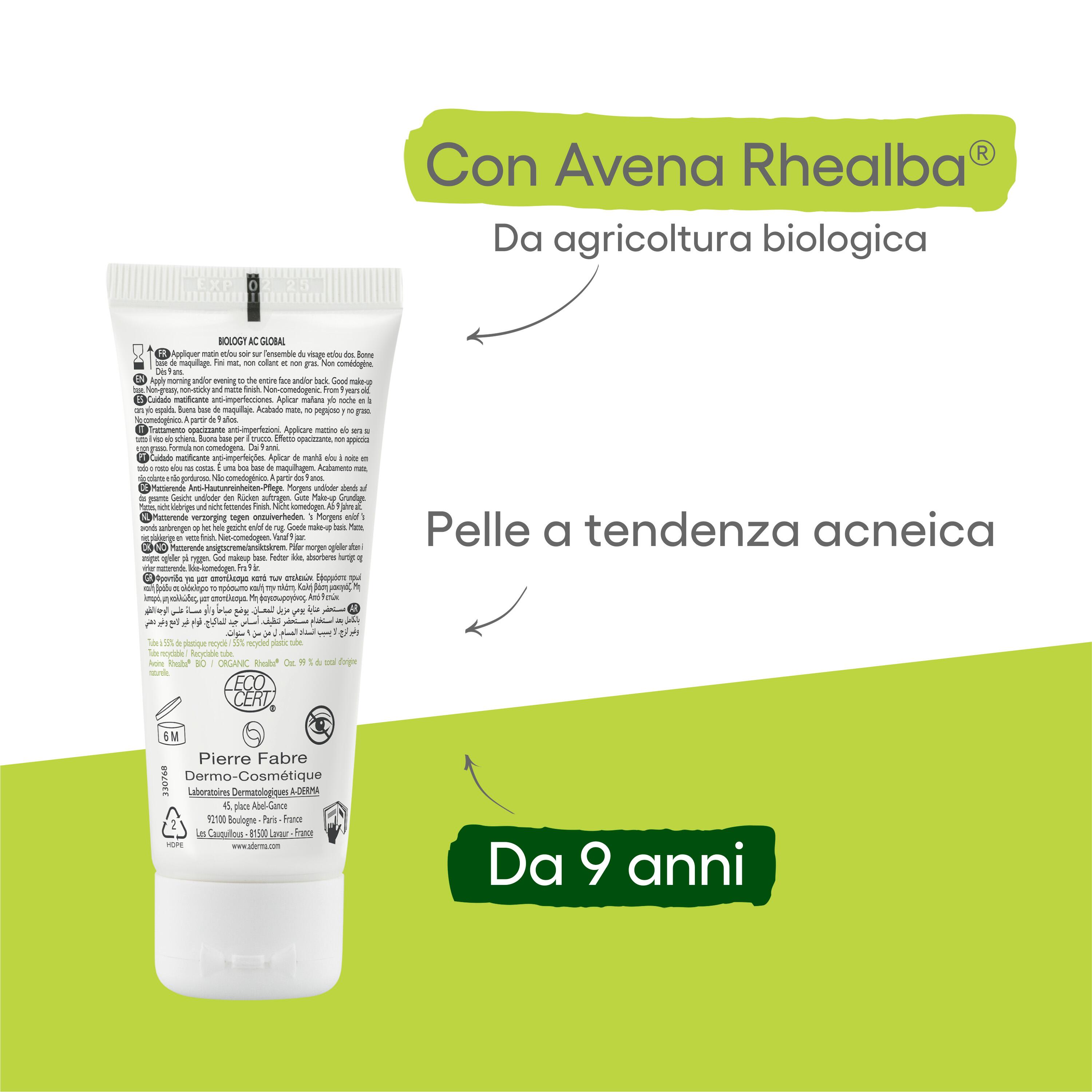 A-Derma Biology - Trattamento Anti-Imperfezioni Opacizzante 40 ml