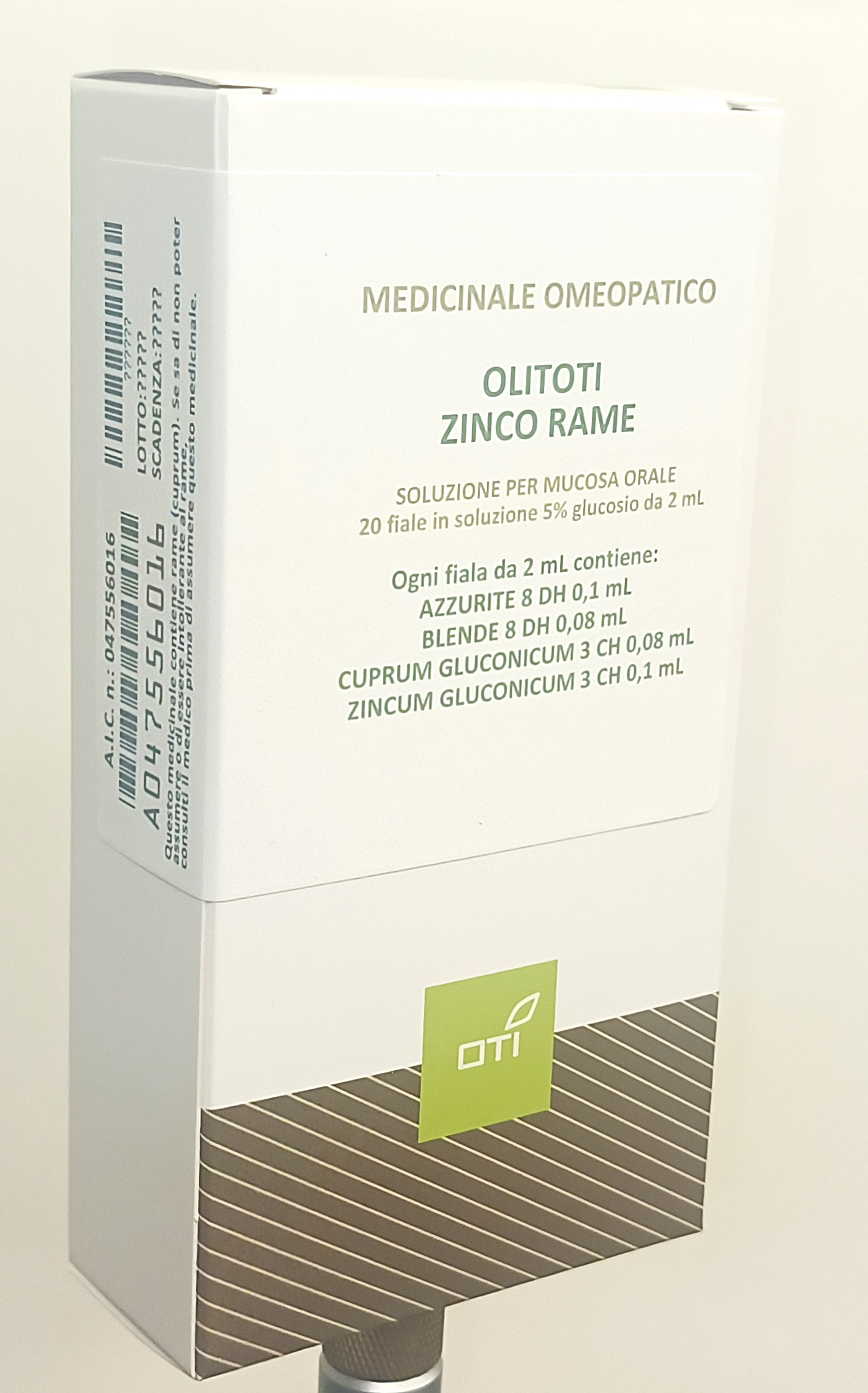 OLITOTI ZN+CU 20f.OTI