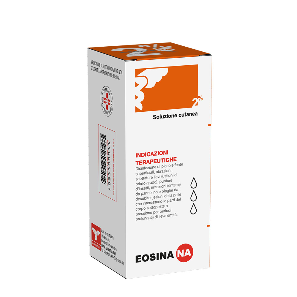 Eosina Nova Argentia 2% Soluzione Cutanea Disinfettante 100 g Eosina Nova Argentia 2% Soluzione Cutanea Disinfettante 100 g