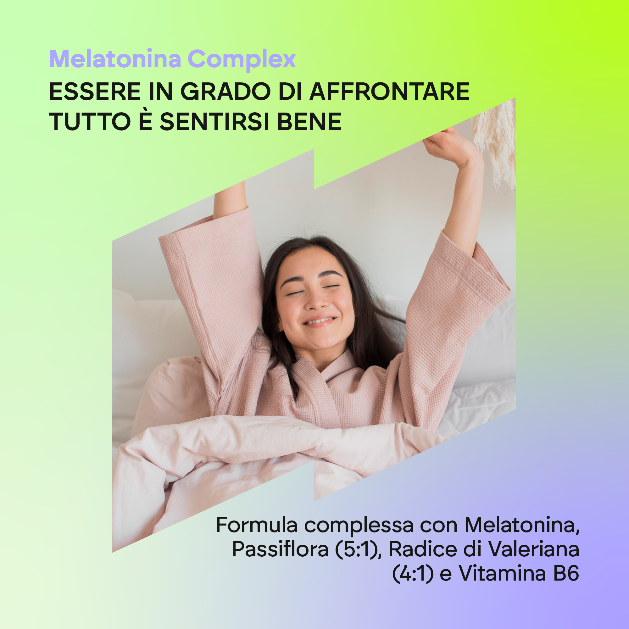 Nutralie Melatonina Complex 60 Capsule - Integratore Per Il Riposo Notturno