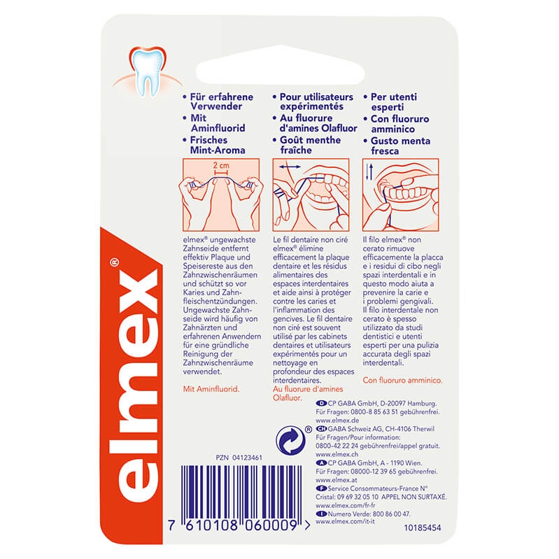 Elmex Filo Interdentale Non Cerato 50 Metri Elmex Filo Interdentale Non Cerato 50 Metri