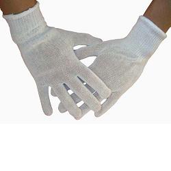 Farmacare Guanti In Filo Cotone Elastico Misura 6,5