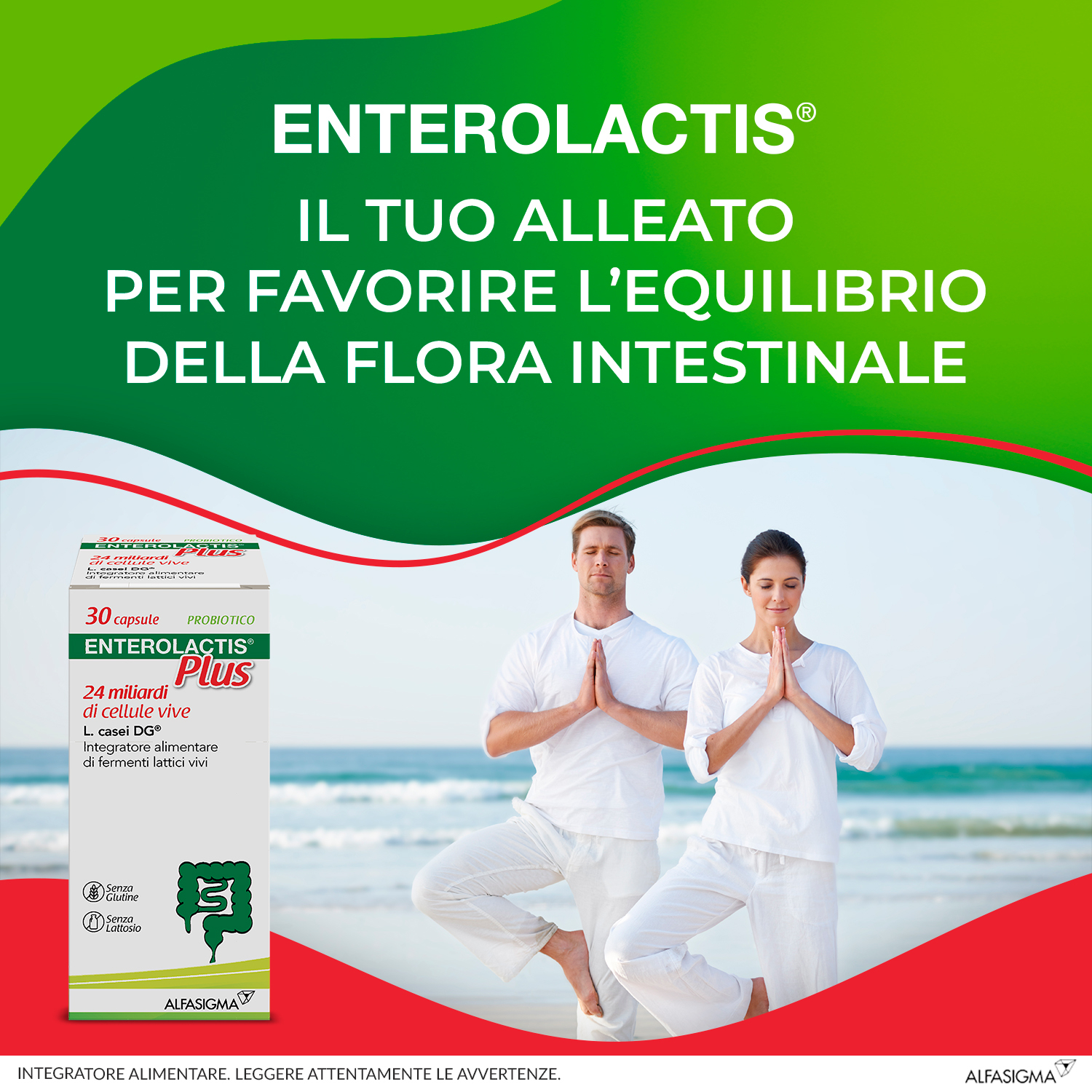 Enterolactis Plus Capsule, Integratore Alimentare con Fermenti lattici, probiotici L,Casei DG, 24 Miliardi Cellule Vive, Senza Glutine e Lattosio, 30 Capsule Enterolactis Plus Capsule, Integratore Alimentare con Fermenti lattici, probiotici L,Casei DG, 24 Miliardi Cellule Vive, Senza Glutine e Lattosio, 30 Capsule