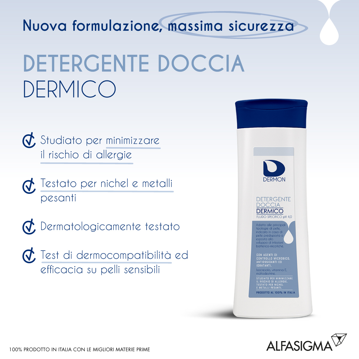 DERMON Detergente Doccia DERMICO 250ml