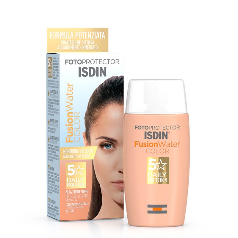 FOTOPROTECTOR FUSION WATER COLOR protezione viso spf 50 -  Color Medium  50mL