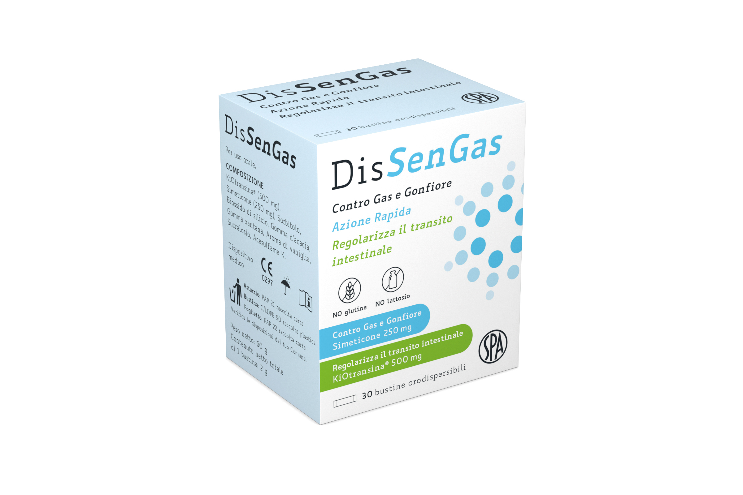 Dissengas Trattamento per Disturbi Gastrointestinali 30 bustine