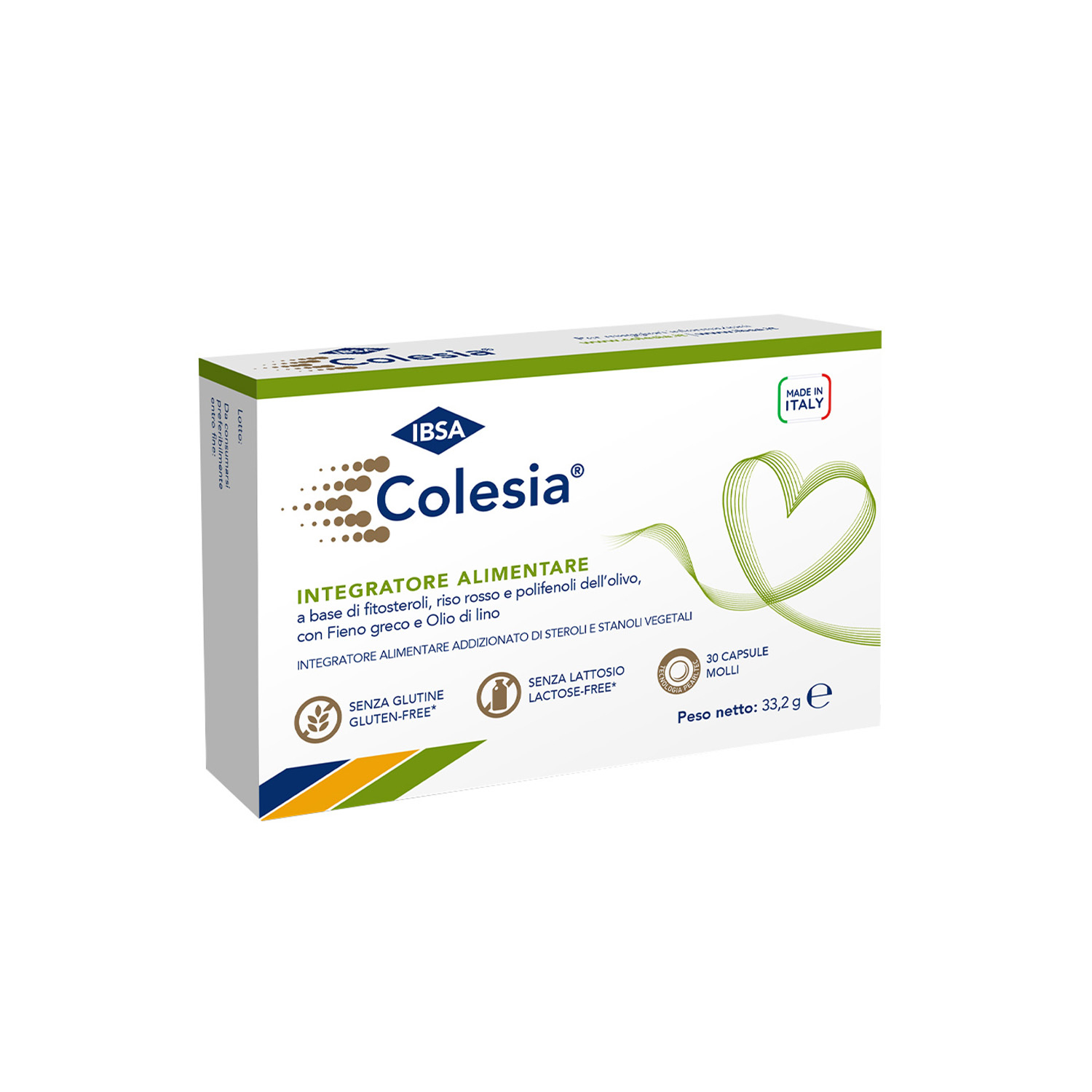 Colesia - Integratore Per il Colesterolo - 30 Capsule Molli