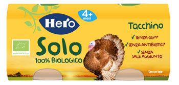HERO SOLO OMOG TACCHINO 2X80G