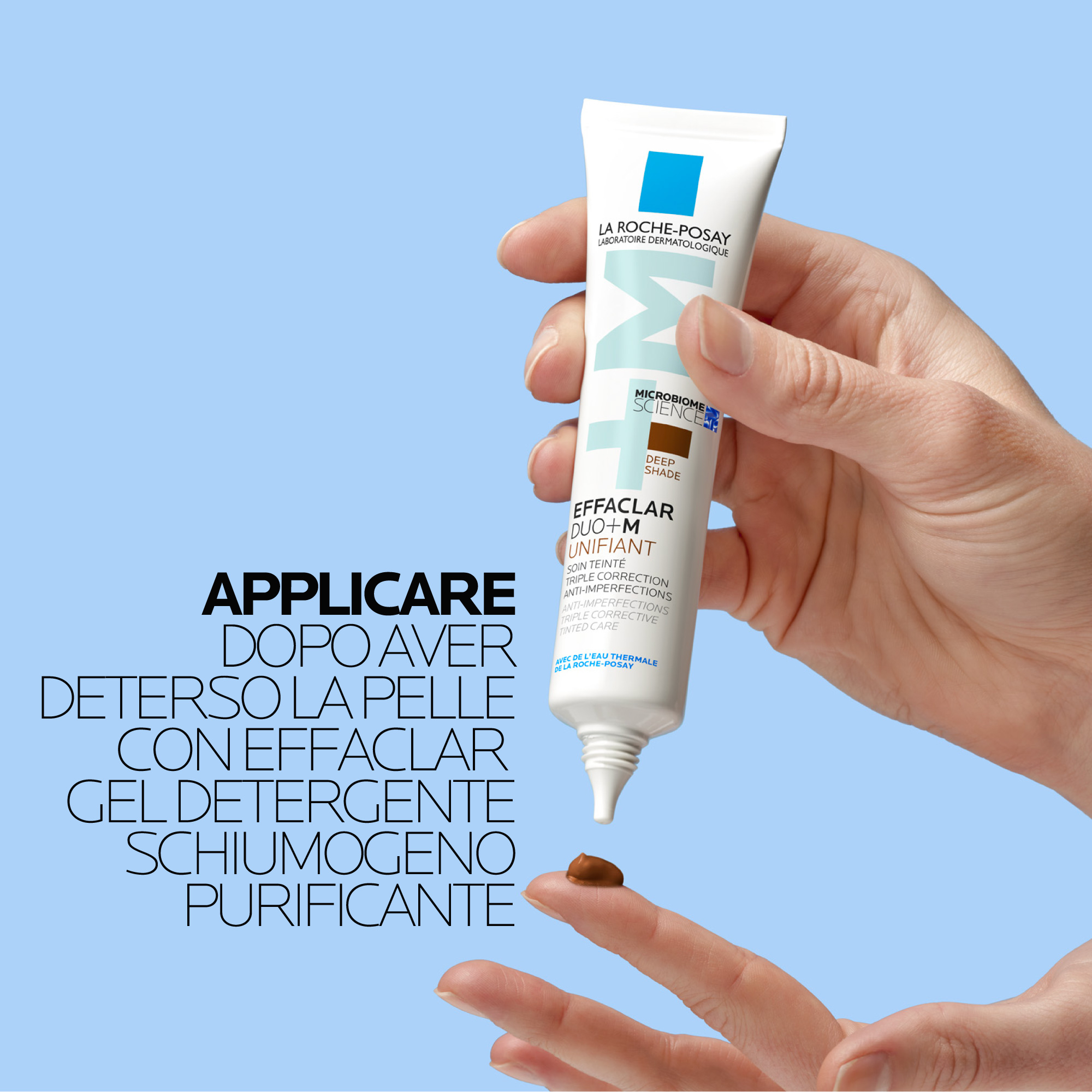 La Roche-Posay Effaclar Duo+M Unifiant Deep trattamento correttivo uniformante e purificante con nuovo attivo phylobioma e niacinamide 40ml La Roche-Posay Effaclar Duo+M Unifiant Deep trattamento correttivo uniformante e purificante con nuovo attivo phylobioma e niacinamide 40ml