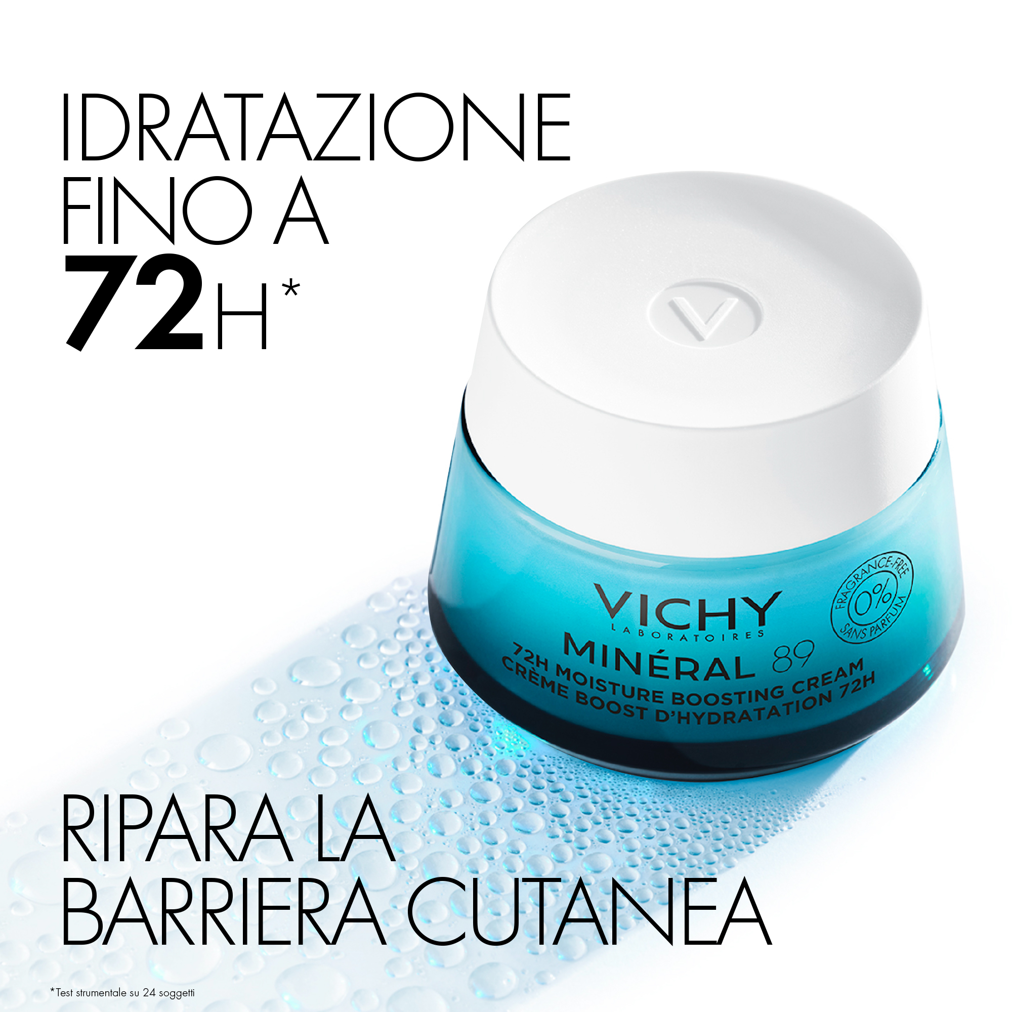 Vichy Mineral 89 Crema Leggera Idratante Viso 50mL Vichy Mineral 89 Crema Leggera Idratante Viso 50mL