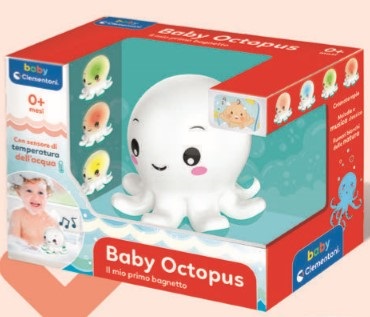 CLEMENTONI BABY OCTOPUS IL MIO PRIMO BAGN