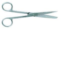 Safety Forbici Curve A Punte Alterne Per Medicazioni 14 cm Safety Forbici Curve A Punte Alterne Per Medicazioni 14 cm
