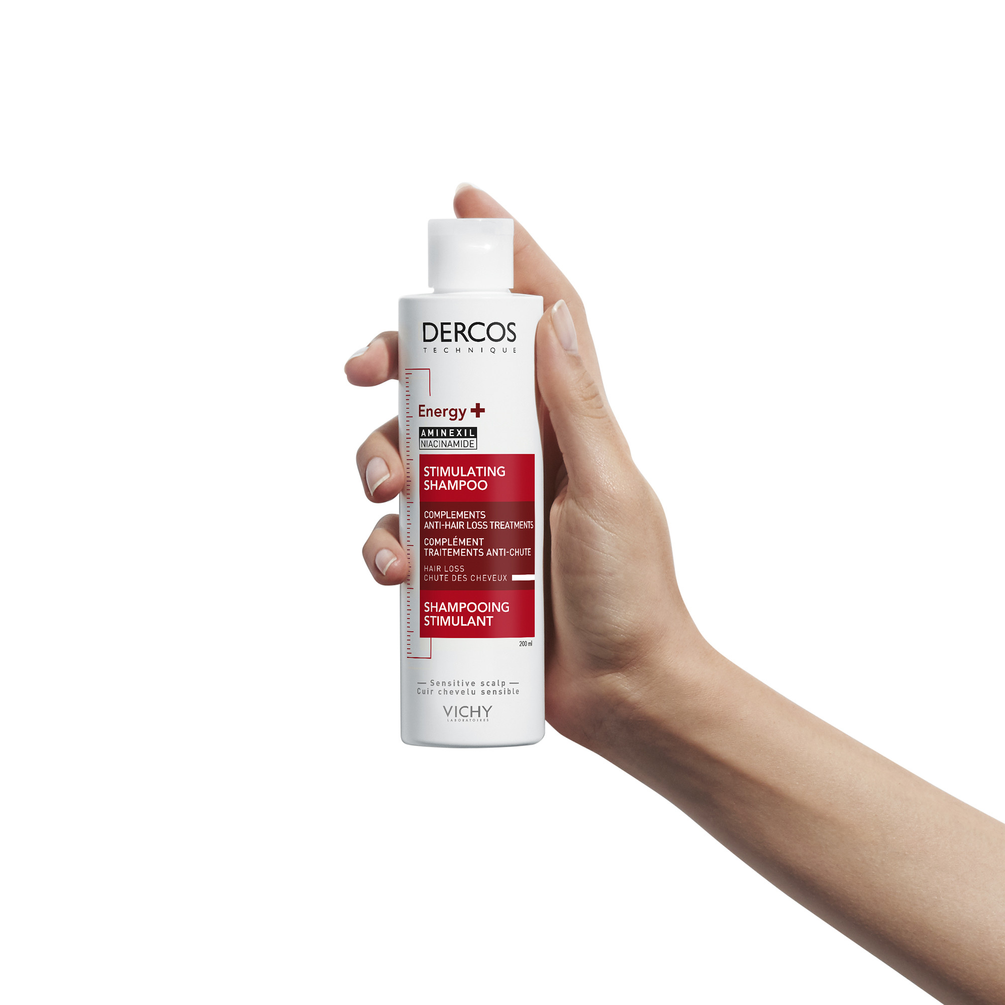 Vichy Dercos Shampoo stimolante Energy+ trattamento complementare anti-caduta 200 ml