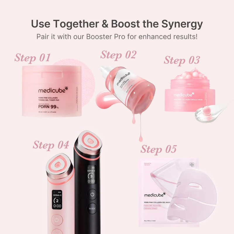 Medicube Pdrn Pink Peptide Serum - Siero Anti-Age Viso 30 ml