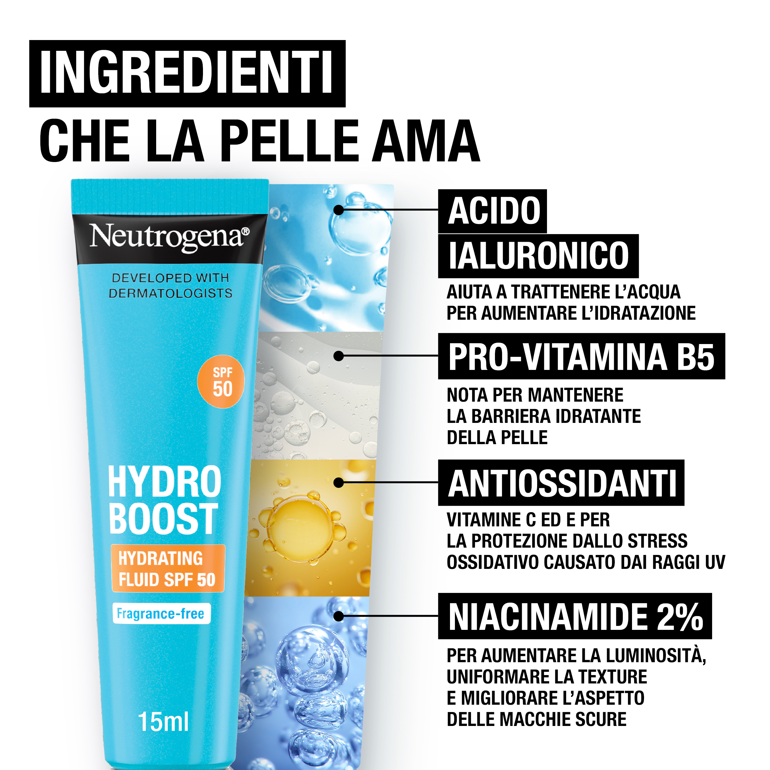 Neutrogena Duo Anti-Età e Protezione Retinol Boost Siero 30 ml + Hydro Boost Fluido SPF50 15 ml Neutrogena Duo Anti-Età e Protezione Retinol Boost Siero 30 ml + Hydro Boost Fluido SPF50 15 ml