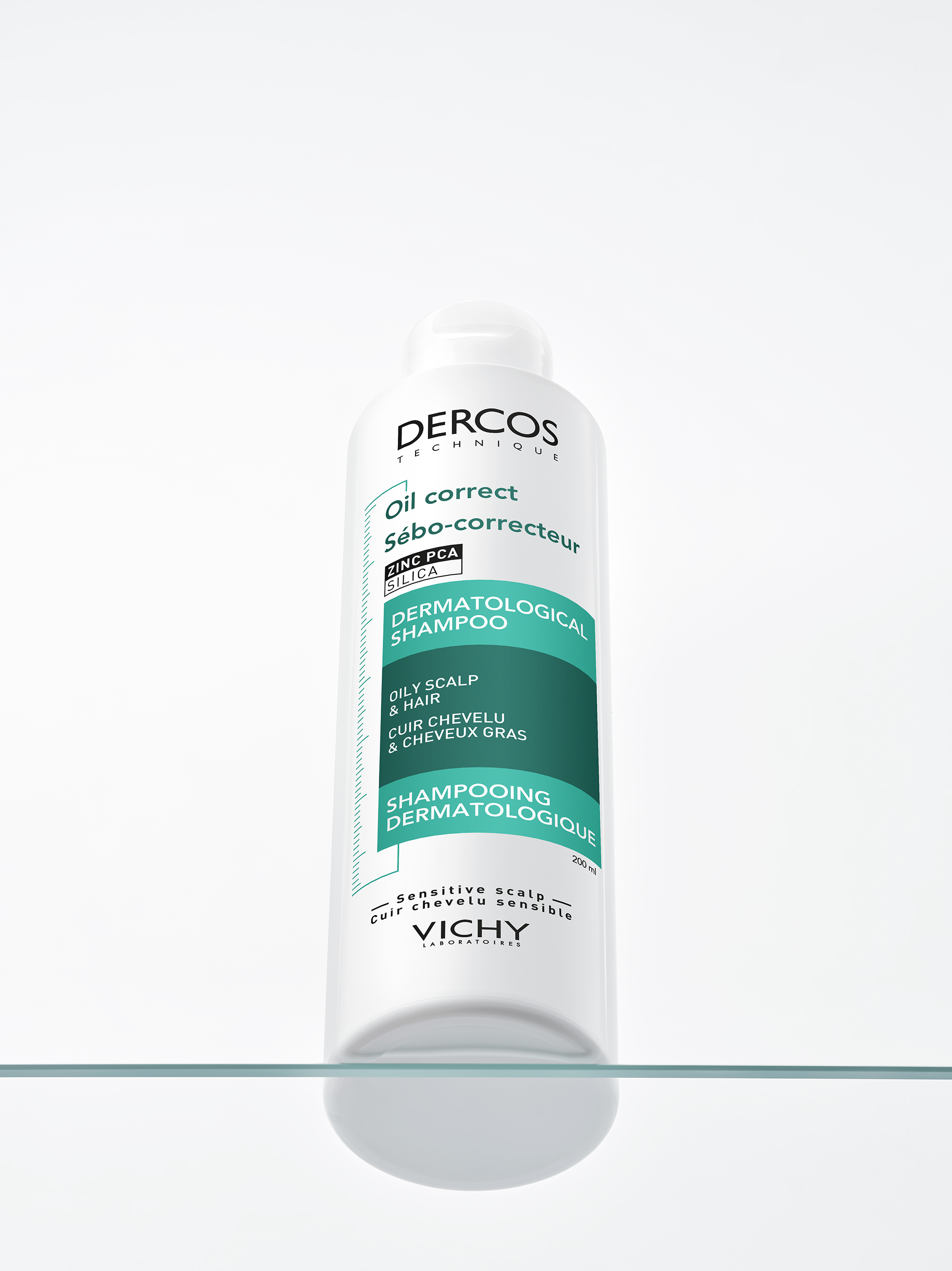 Vichy Dercos Shampoo Sebo Regolatore trattante Capelli grassi 200 ml 
