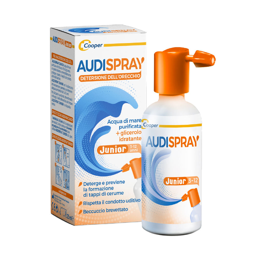 Audispray Junior - Igiene dell'orecchio - 25 ml Audispray Junior - Igiene dell'orecchio - 25 ml