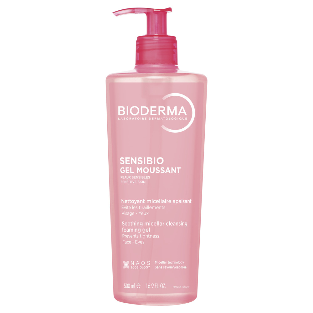 Bioderma Sensibio Gel Moussant Detergente Micellare Lenitivo 500 mL