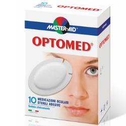 Optomed Super Compressa Oculare Autoadesiva Per La Protezione Dell'Occhio 5 Pezzi