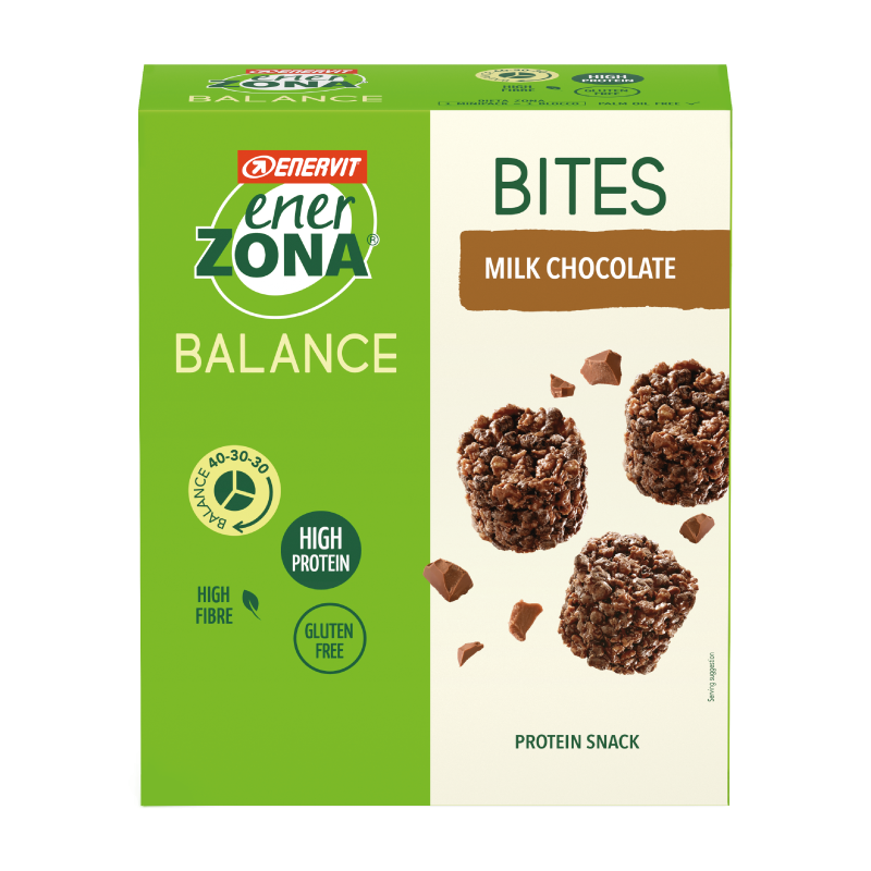 Enerzona MiniRock 40-30-30 Cioccolato Al Latte 5 Minipack da 24g