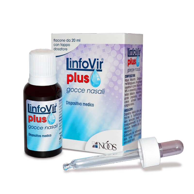 Nòos Linfovir Plus Gocce Nasali 20ml Nòos Linfovir Plus Gocce Nasali 20ml