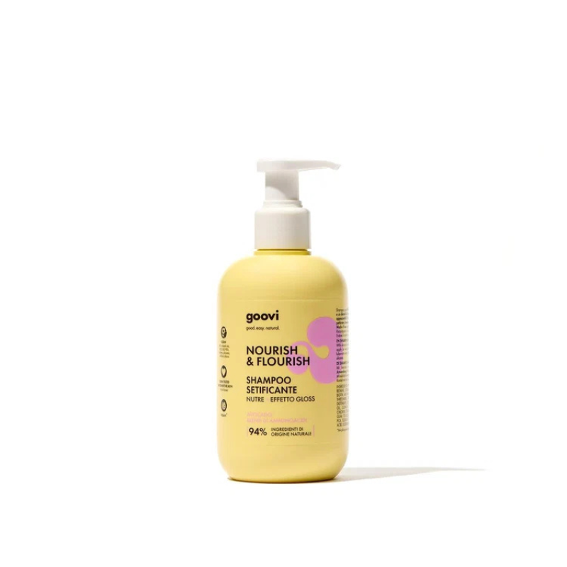 Goovi Nourish & Flourish - Shampoo Setificante Effetto Gloss 250 ml