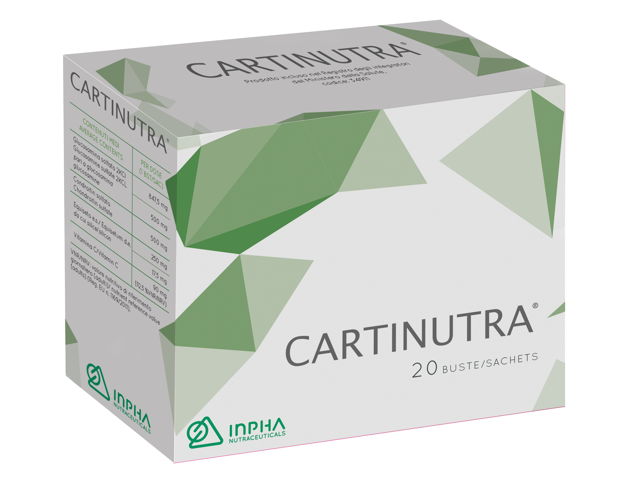 Cartinutra Integratore Cartilagine e Articolazioni 20 Bustine