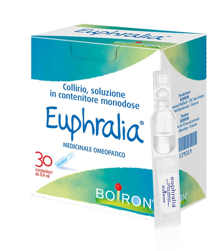 EUPHRALIA COLLIRIO MONODOSE 30 FLACONCINI 30 FLACONI 0,4ML BOIRON EUPHRALIA COLLIRIO MONODOSE 30 FLACONCINI 30 FLACONI 0,4ML BOIRON