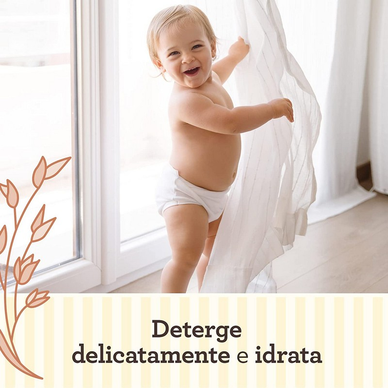 Aveeno Baby FLUID, Bagno e Doccia Schiuma Delicato per Bambini, Daily Care, Formula Delicata, Senza Lacrime, Pelli Sensibili, con Avena Colloidale, Camomilla e Aloe, 400ml