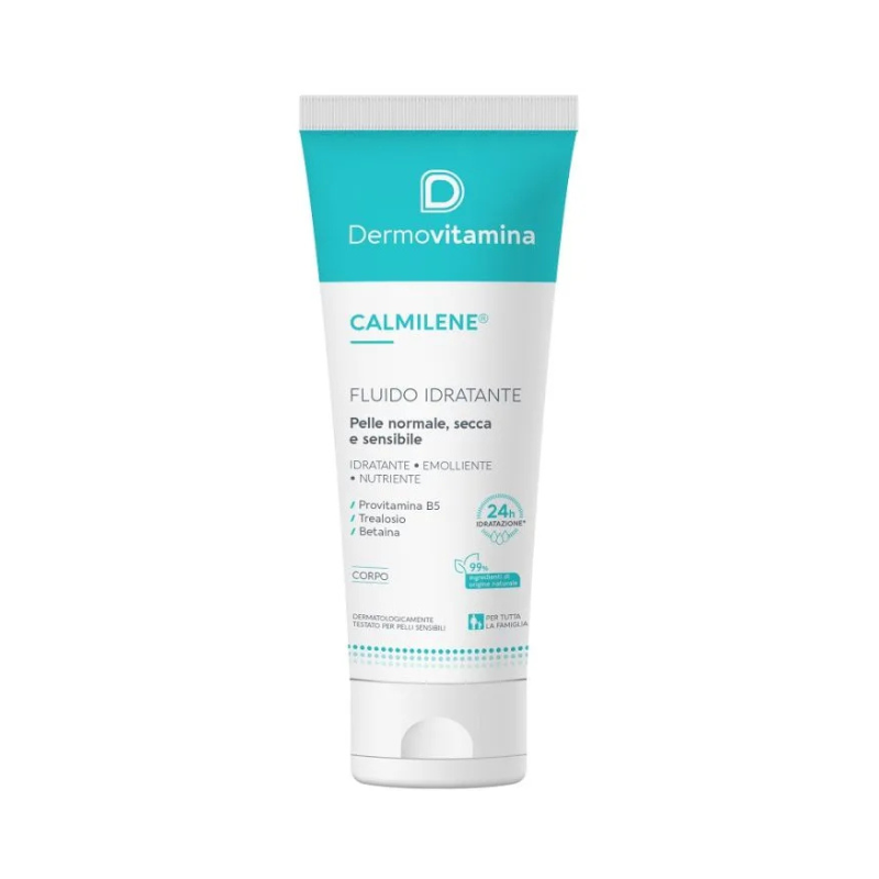Dermovitamina Calmilene - Fluido Idratante Per Pelle Secca E Sensibile 250 ml