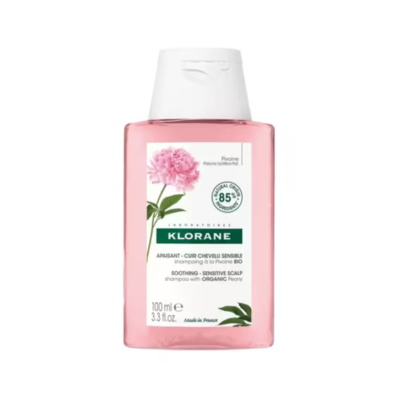 Klorane - Shampoo Lenitivo E Protettivo Alla Peonia Bio Per Cuoio Capelluto Sensibile 100 ml