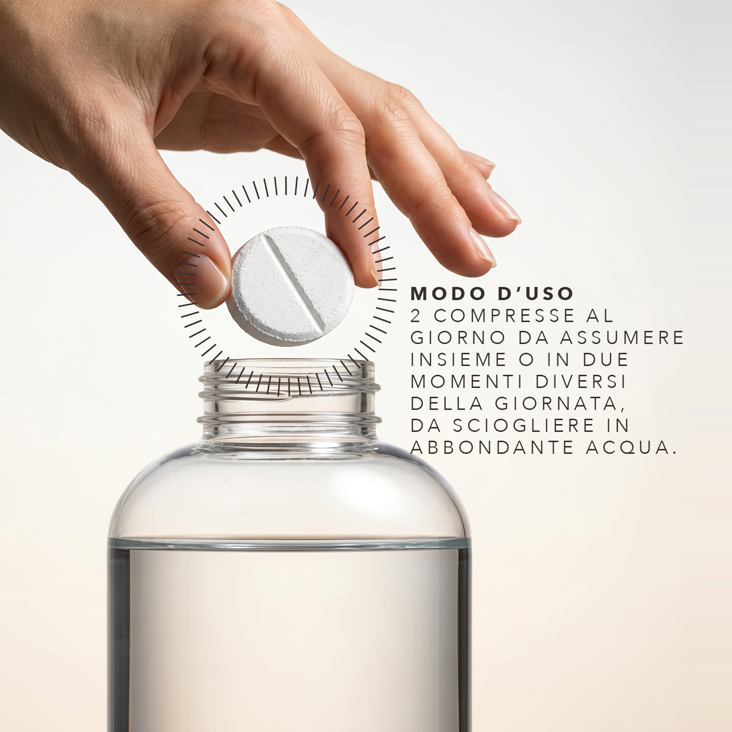 Somatoline SkinExpert Hydrop 20 Compresse Effervescenti Gusto Pesca - Integratore Per Il Metabolismo Energetico