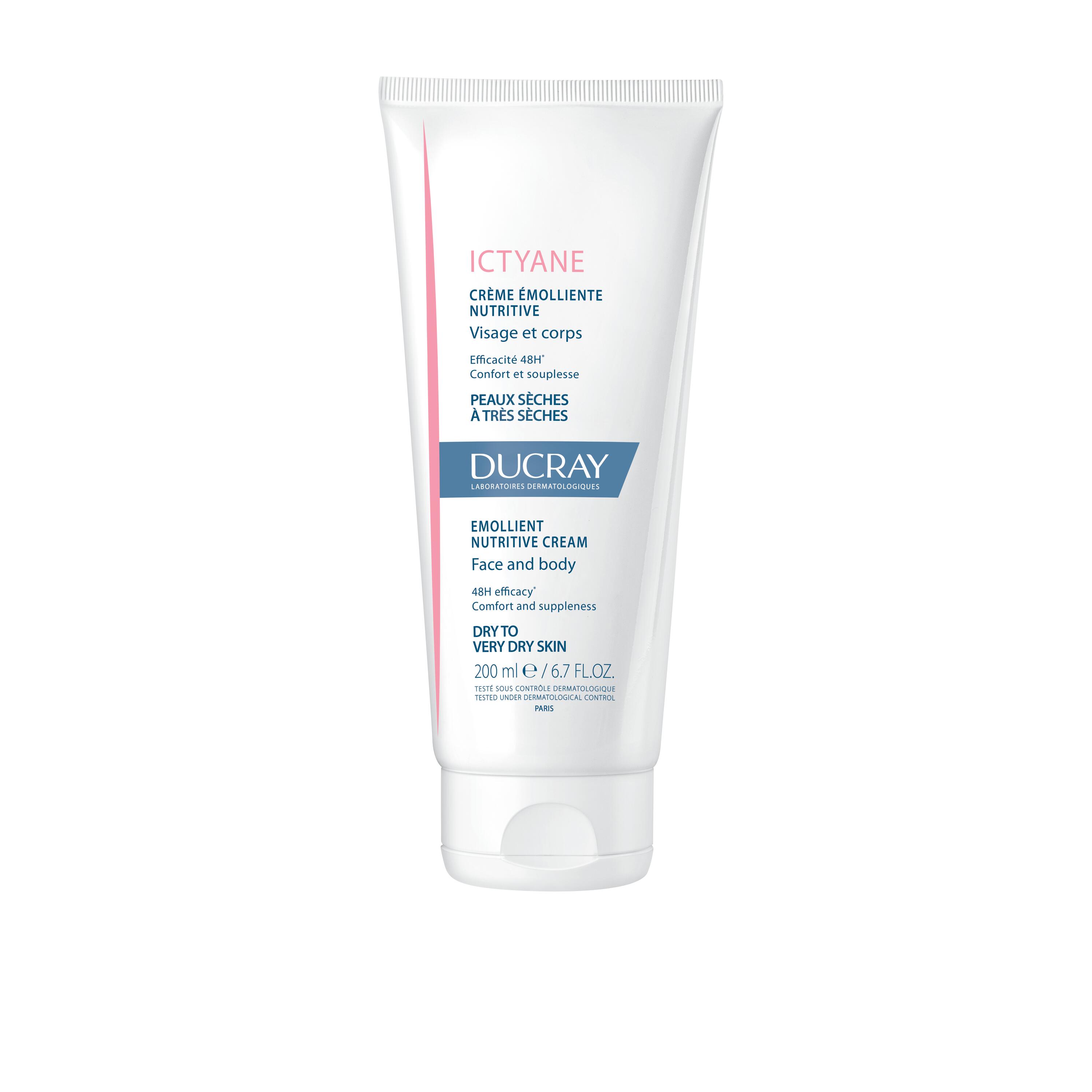Ducray Ictyane - Crema Emolliente Nutritiva 200 ml