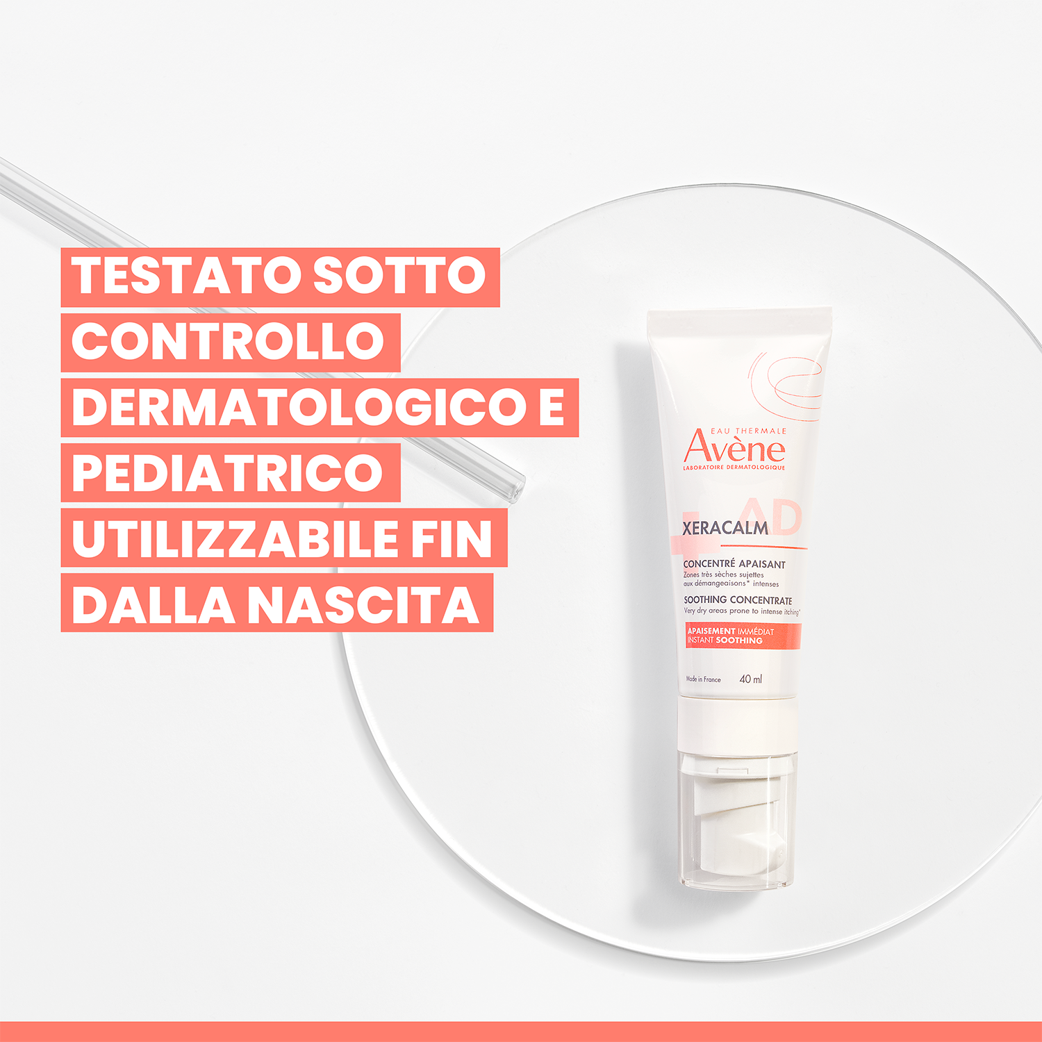 Avène Xeracalm AD - Concentrato Lenitivo Per Pelle Secca O Atopica 40 ml