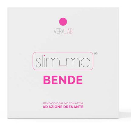 Veralab Slim Me Bende Bendaggio Salino Drenante 4 Trattamenti