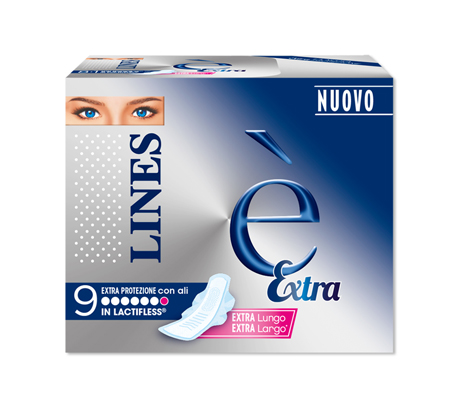 LINES E' EXTRA ASSORBENTI 9PZ