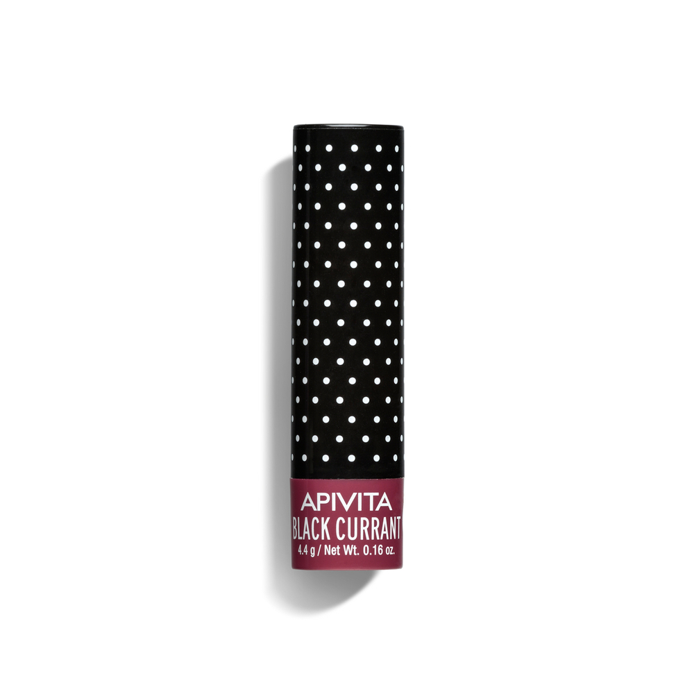 Apivita - Balsamo Labbra Colorato Al Ribes Nero 4,4 g - Colore Bordeaux