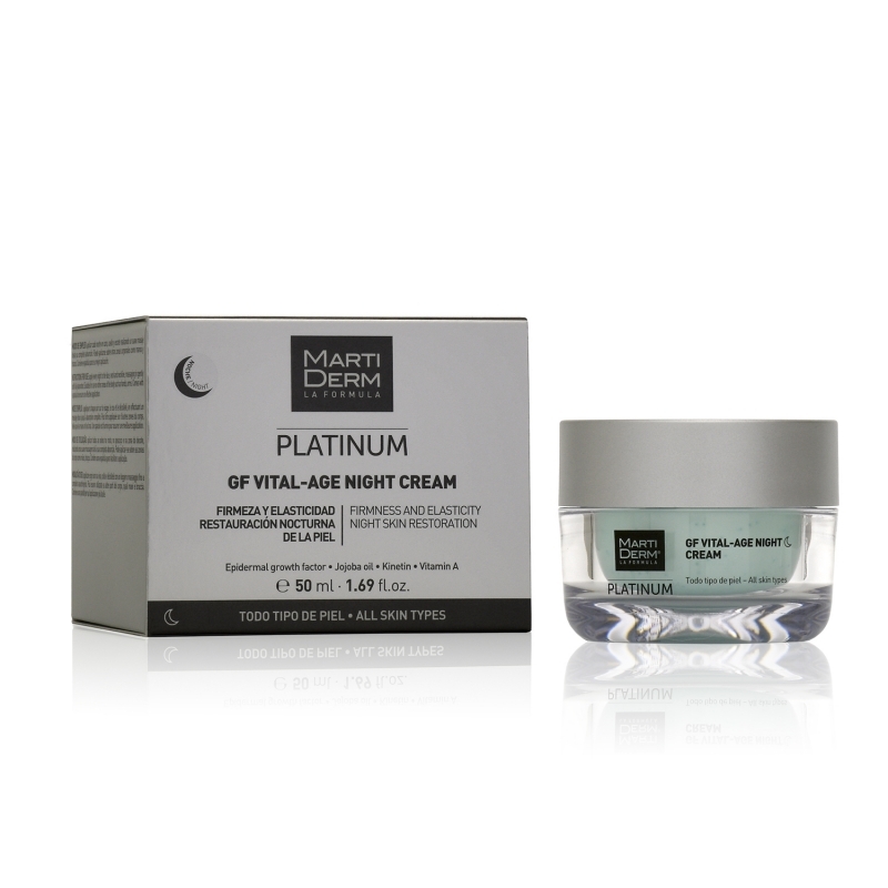 Martiderm - Platinum - Gf Vital age - Crema notte ristrutturante - 50 ml 