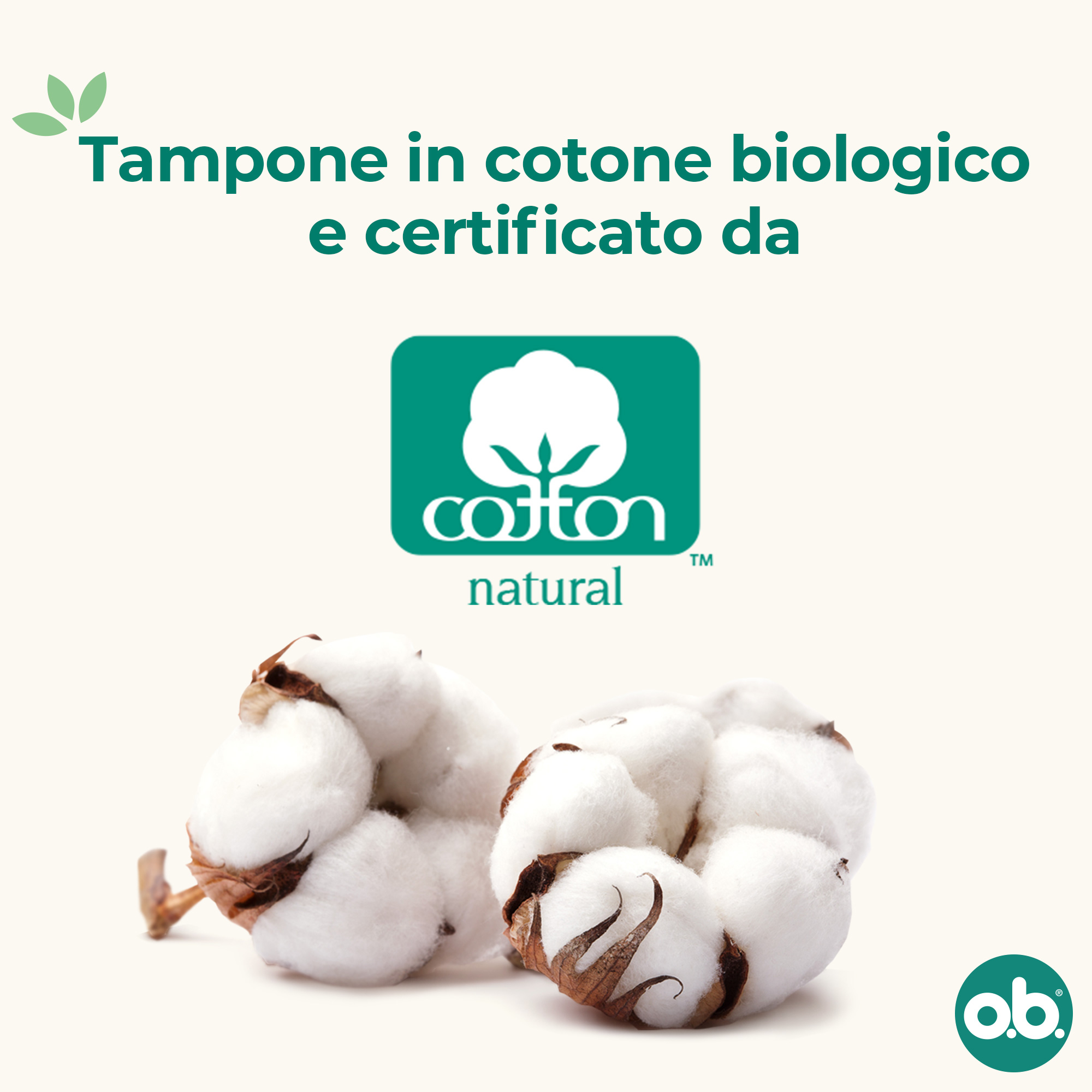 o.b. Organic Tamponi, Normal, 16 Tamponi da 50 G, White o.b. Organic Tamponi, Normal, 16 Tamponi da 50 G, White